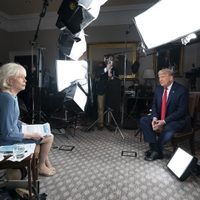 Trump publica una entrevista antes de que la transmita CBS para criticar su "sesgo"