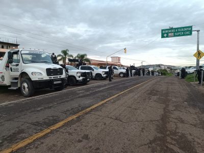 Fuerzas estatales y federales toman la seguridad de Teloloapan y dispersan a autodefensas