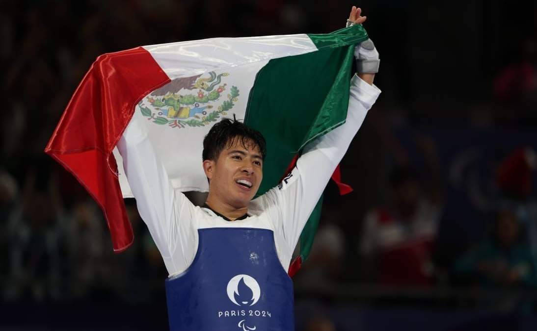 Luis Nájera gana medalla de plata en parataekwondo en los Juegos Paralímpicos de París 2024