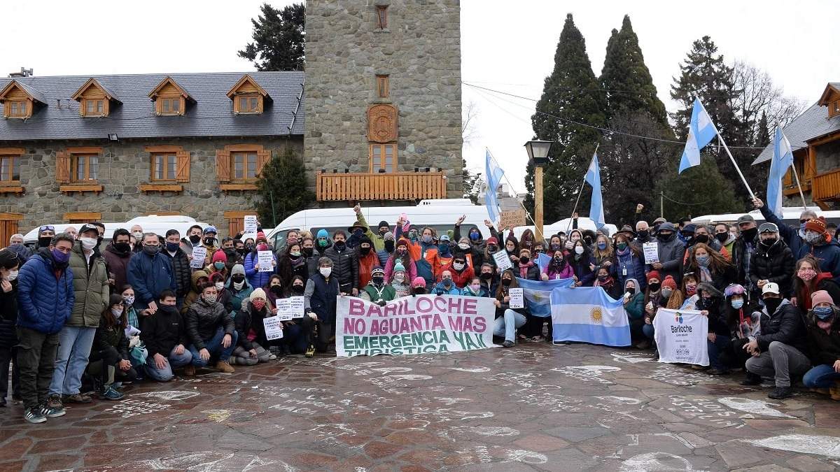 Trabajadores del turismo. Fuente: (Twitter)