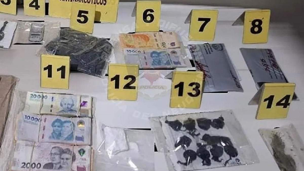 La provincia intenta cerrar los circuitos del narcomenudeo. Fuente: (Gobierno de Neuquén)