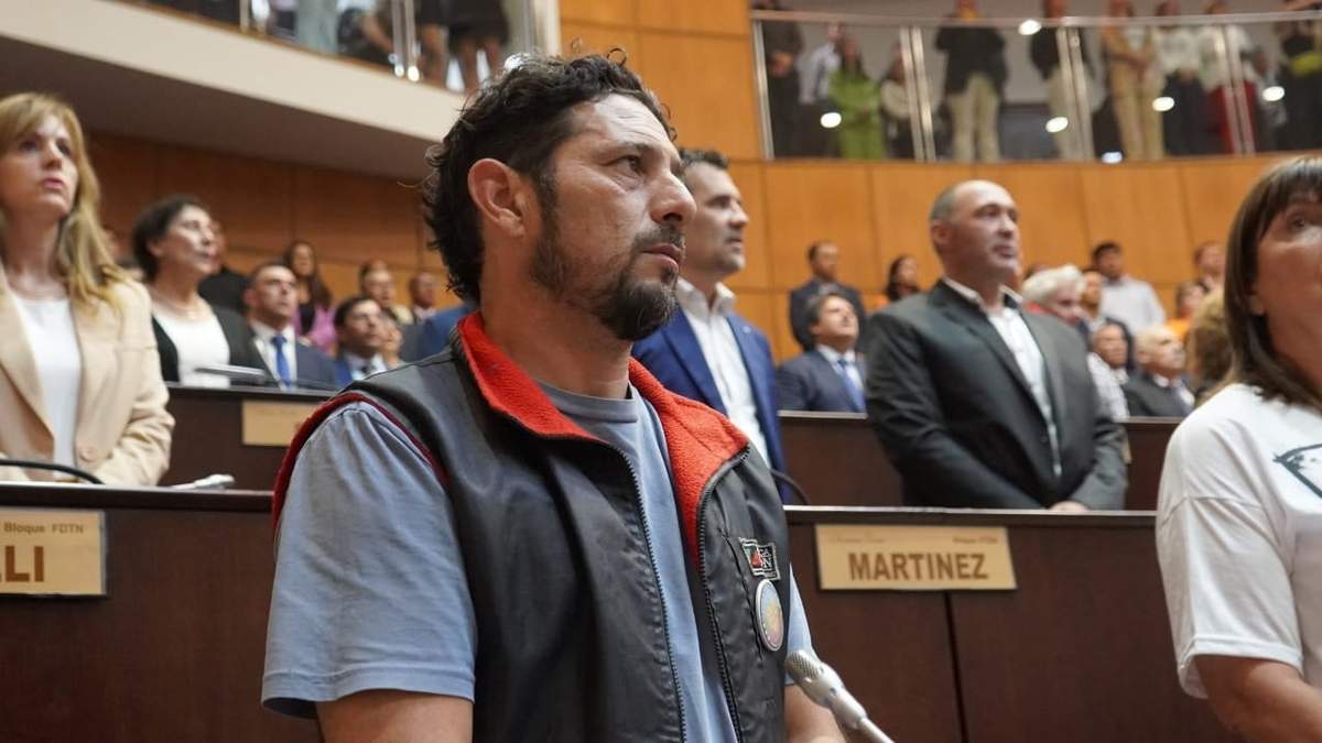 Diputado provincial, Andrés Blanco. Fuente: (X)