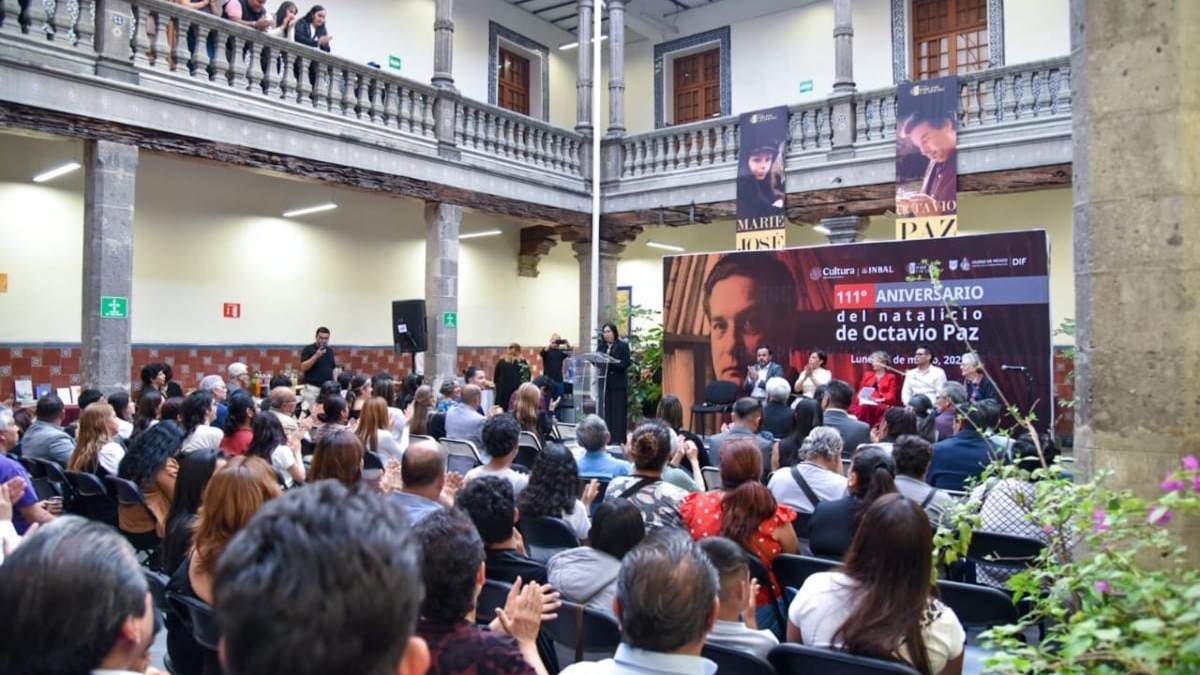 La conmemoración en la casa-museo Marie José y Octavio Paz