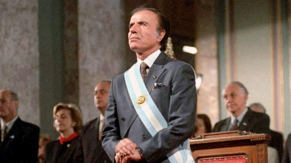 Presidente de Argentina de 1989 a 1999