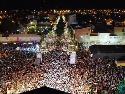 Con un show increíble, La Konga hizo vibrar a Zapala