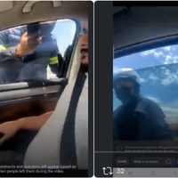 Policías que agredieron a automovilista frente a Plaza Satélite fueron separados de sus cargos