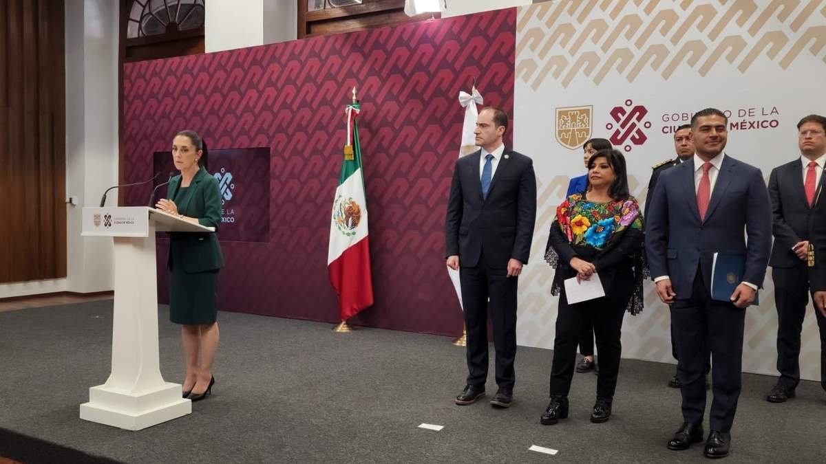 Autoridades de la CDMX y Edomex en el anuncio del operativo