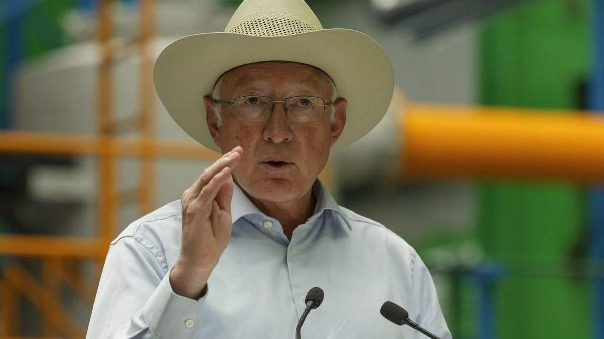 En imagen de archivo, el embajador de Estados Unidos en México, Ken Salazar