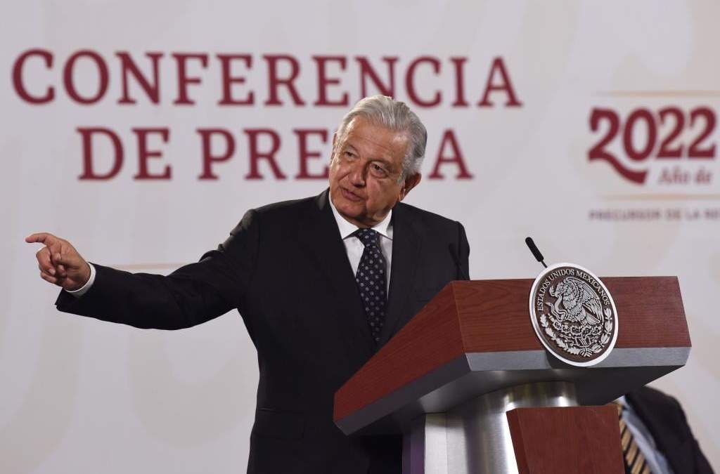 El presidente López Obrador