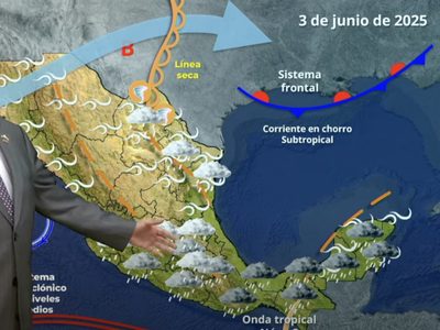 Precaución: lluvias fuertes e intensas azotarán el martes a estas 20 entidades