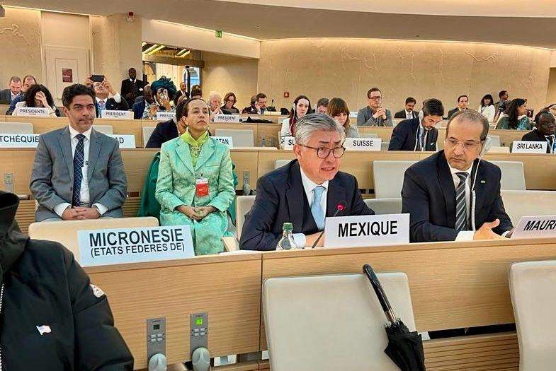 La delegación de México la encabeza el subsecretario para Asuntos Multilaterales y Derechos Humanos, Joel Hernández