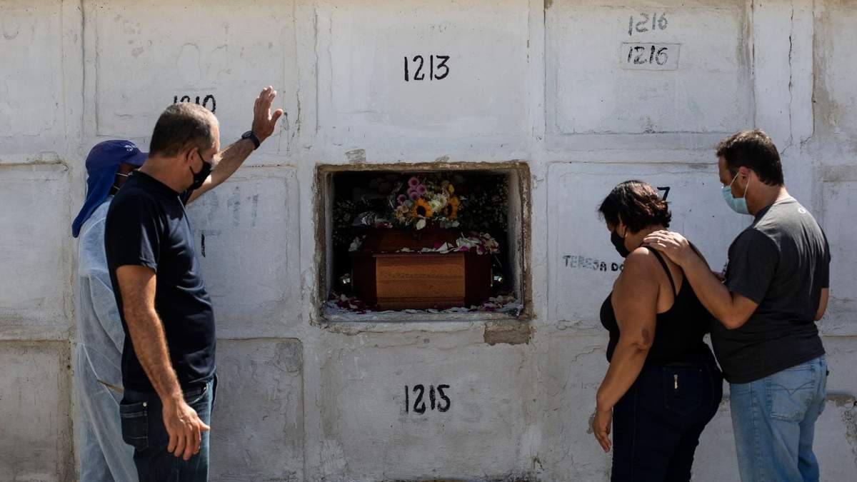 Un funeral en Brasil