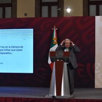 La presencia de militares armados en la Cámara de Diputados está en el reglamento: AMLO