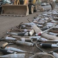 La municipalidad de Neuquén decidió la destrucción de caños de escape antirreglamentarios