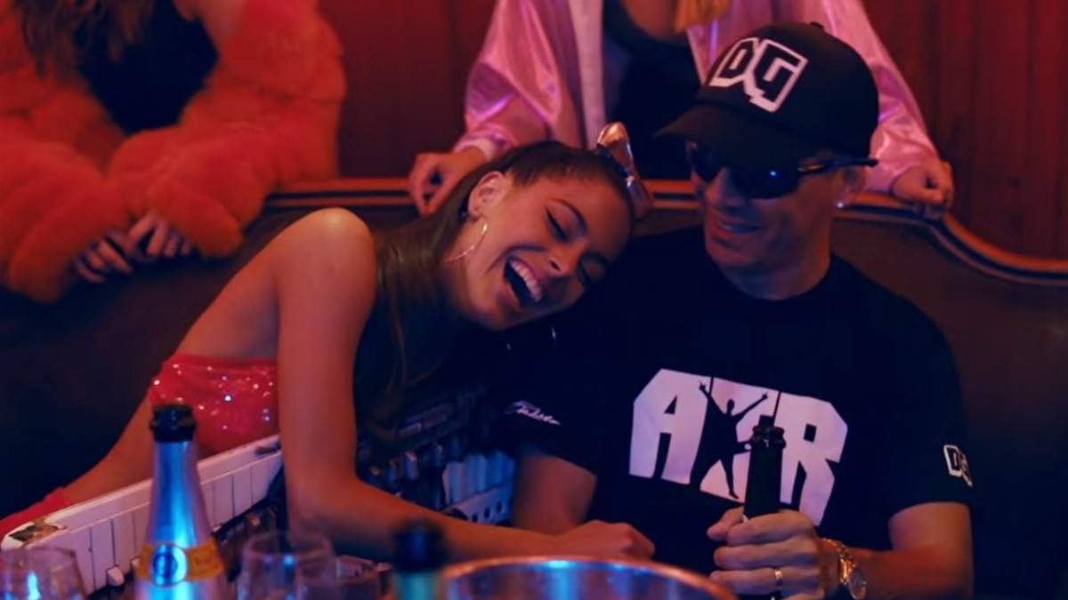 Pablo Lescano y Tini Stoessel. Fuente: (Instagram)