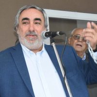 Miguel Fernández destacó "la cordialidad" del encuentro con Axel Kicillof