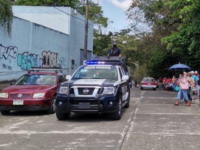 SSP desarma a Policía Municipal de San Andrés Tuxtla por "facilitar" huida de un jefe de plaza