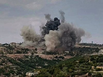 Israel bombardea sedes de la red financiera de Hezbolá