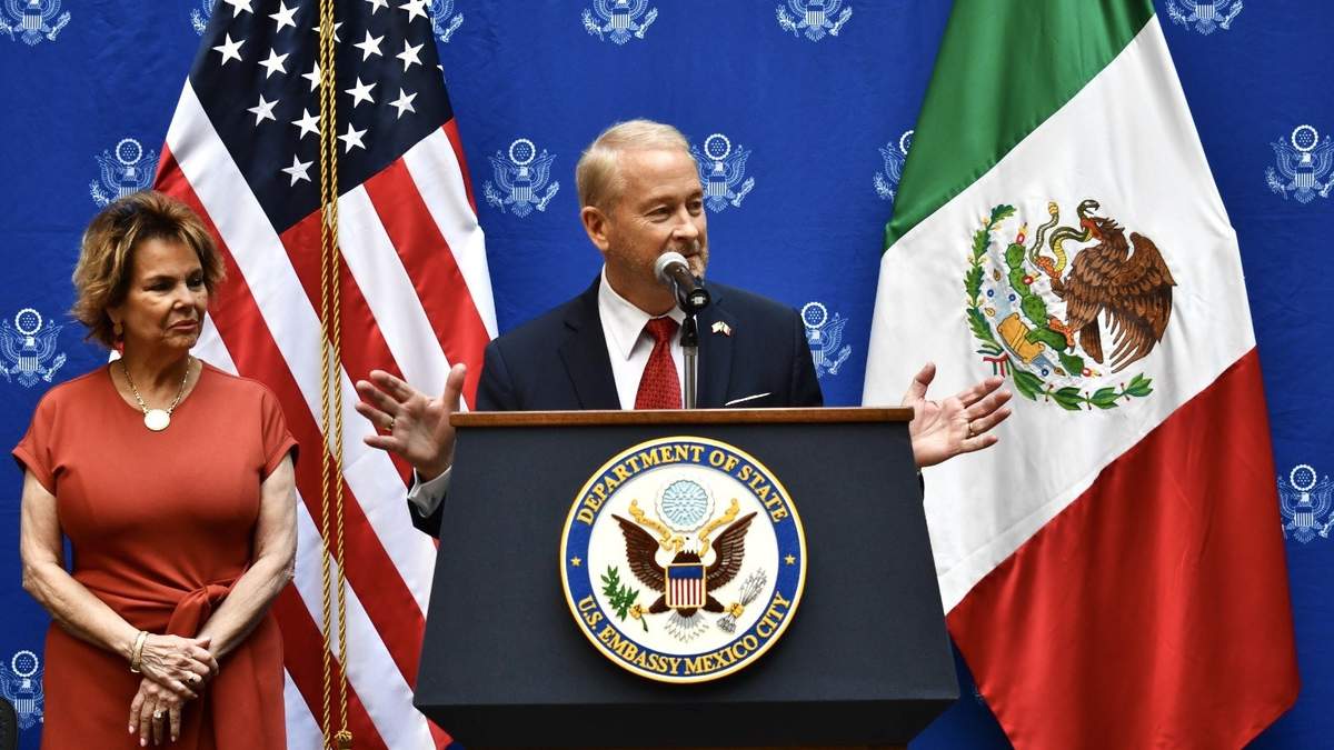El embajador de Estados Unidos en México, Ron Johnson