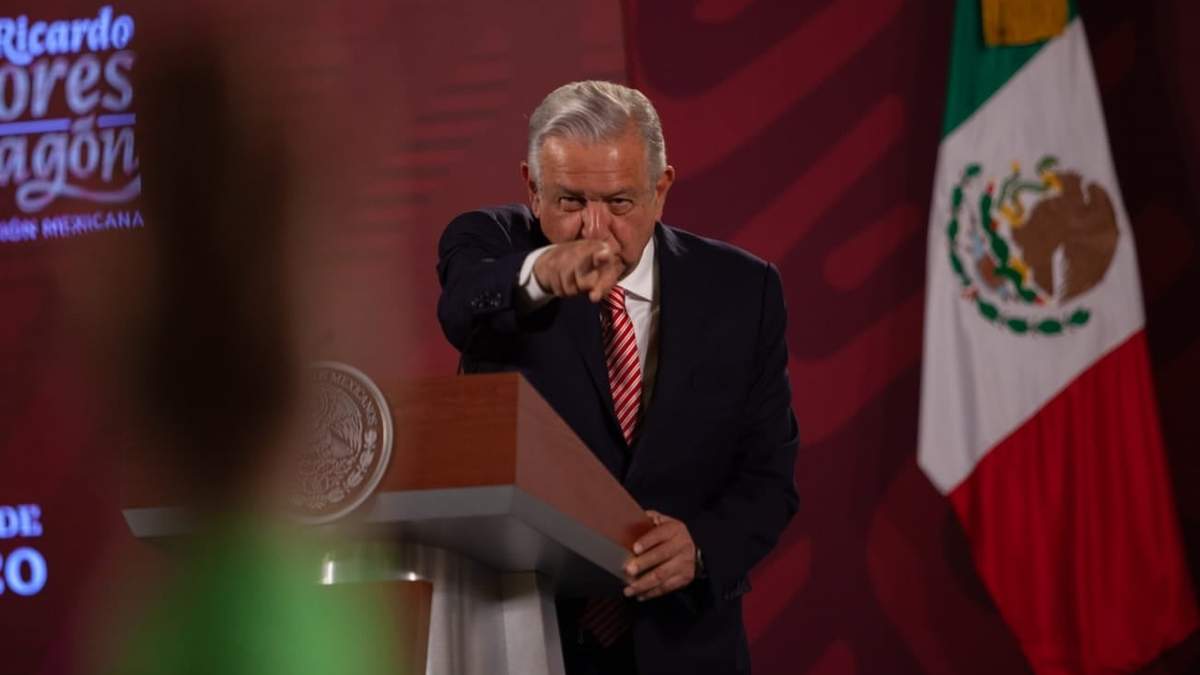 El presidente López Obrador
