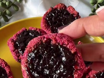 Pepas de remolacha: animate a una merienda distinta, llena de color y sabor, con esta receta tan original como deliciosa
