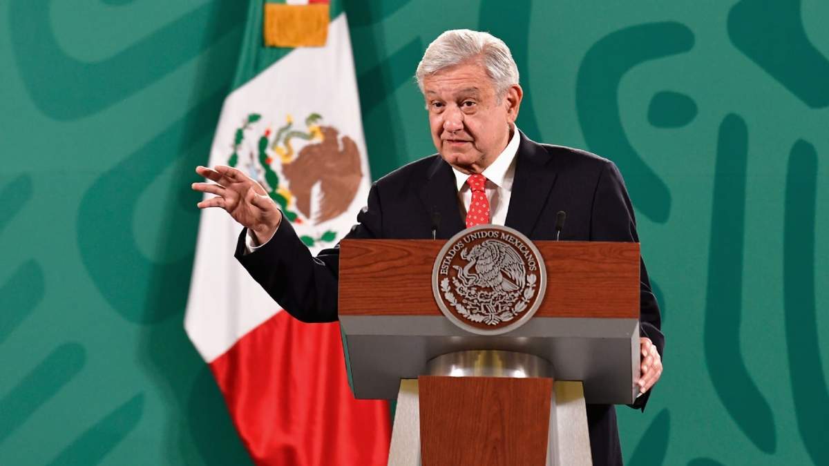 El presidente López Obrador