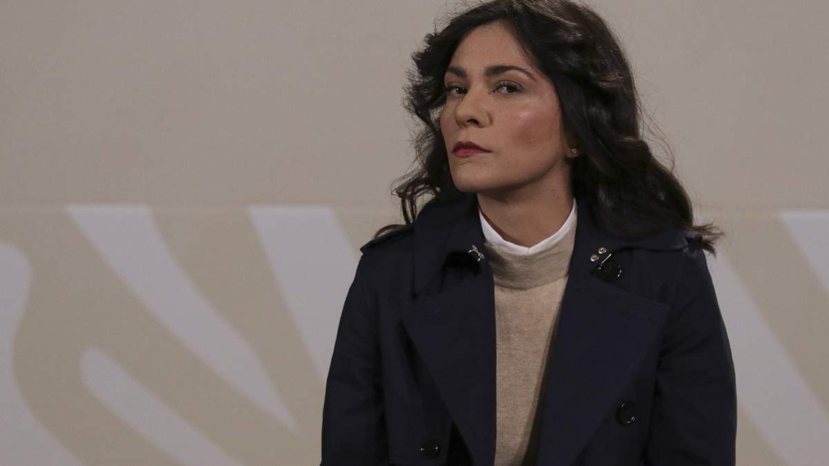 La presentadora Elizabeth García Vilchis