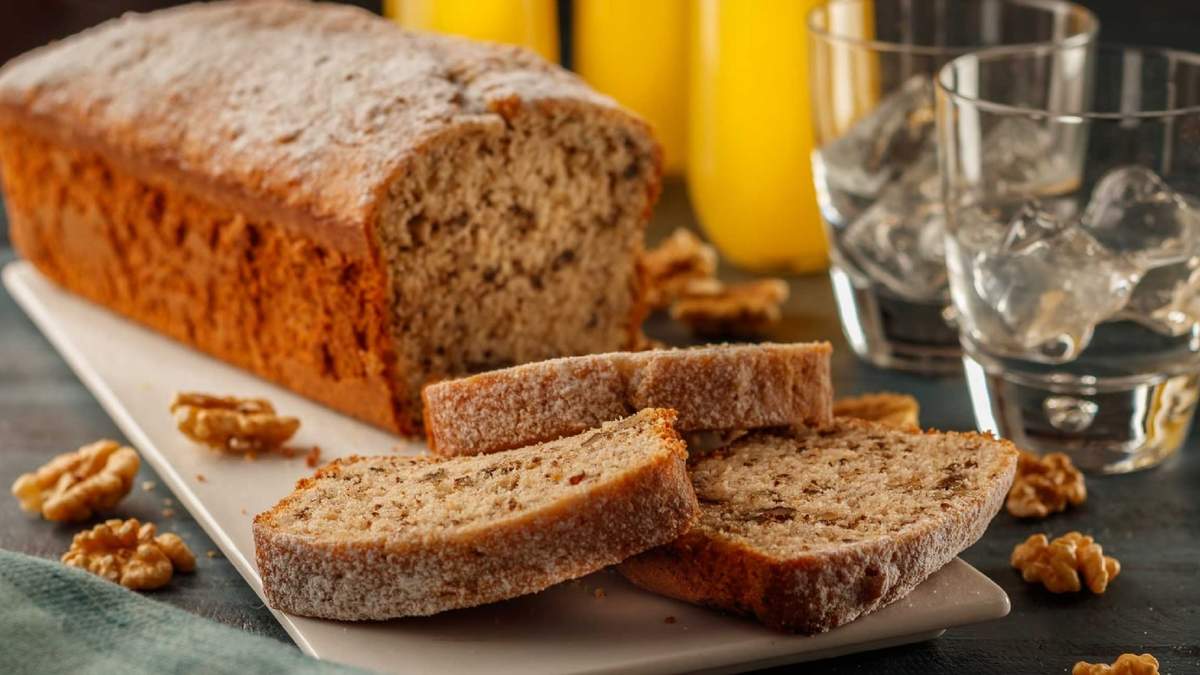 Budín de nuez. Fuente: (Instagram)