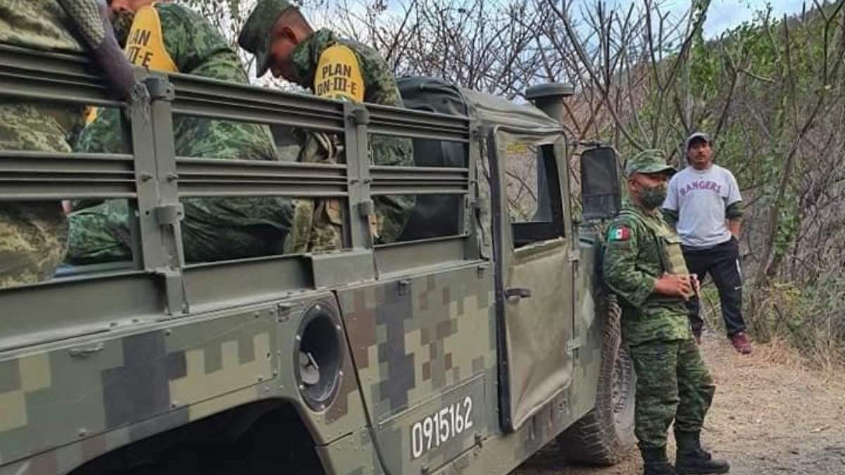 Elementos del Ejército mexicano