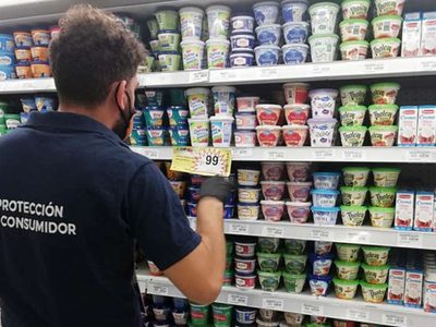 Protección al Consumidor sacó de góndolas más de 9500 productos durante 2022