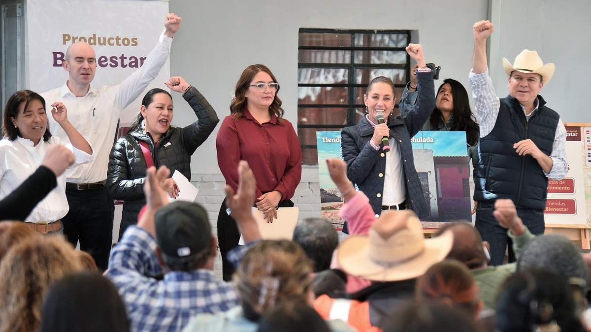 La presidenta Claudia Sheinbaum Pardo en Durango