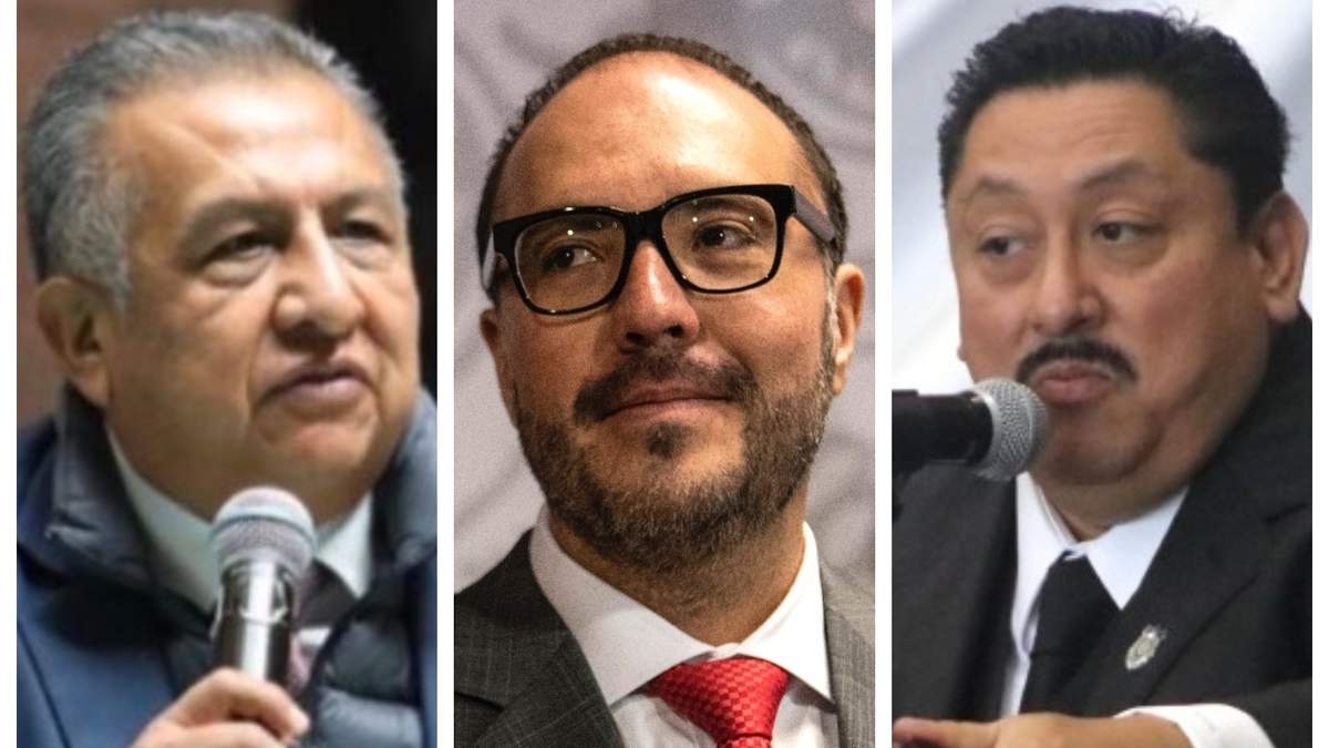 Los diputados con solicitud de desafuero: Saúl Huerta, Mauricio Toledo y Uriel Carmona