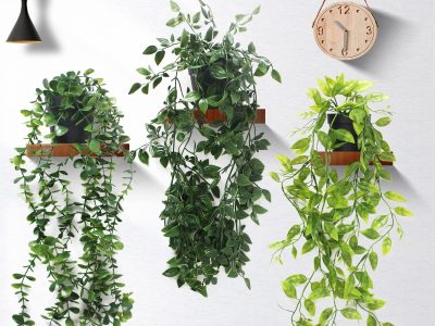 Sin gastar fortuna: reciclá y creá estas plantas artificiales colgantes para decorar tu hogar