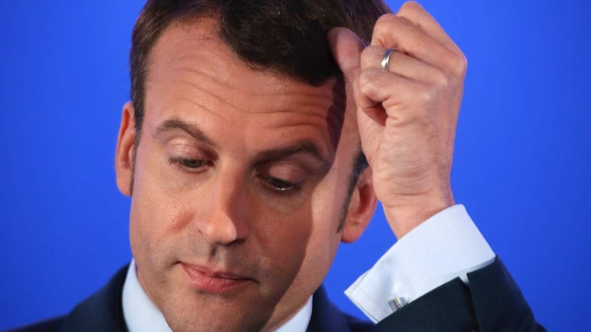 El presidente de Francia, Emmanuel Macron
