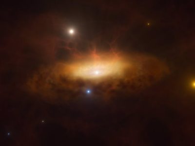 Astrónomos ven el despertar de un agujero negro masivo en tiempo real