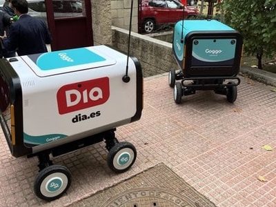 Los robots autónomos de Goggo ya reparten comida a domicilio