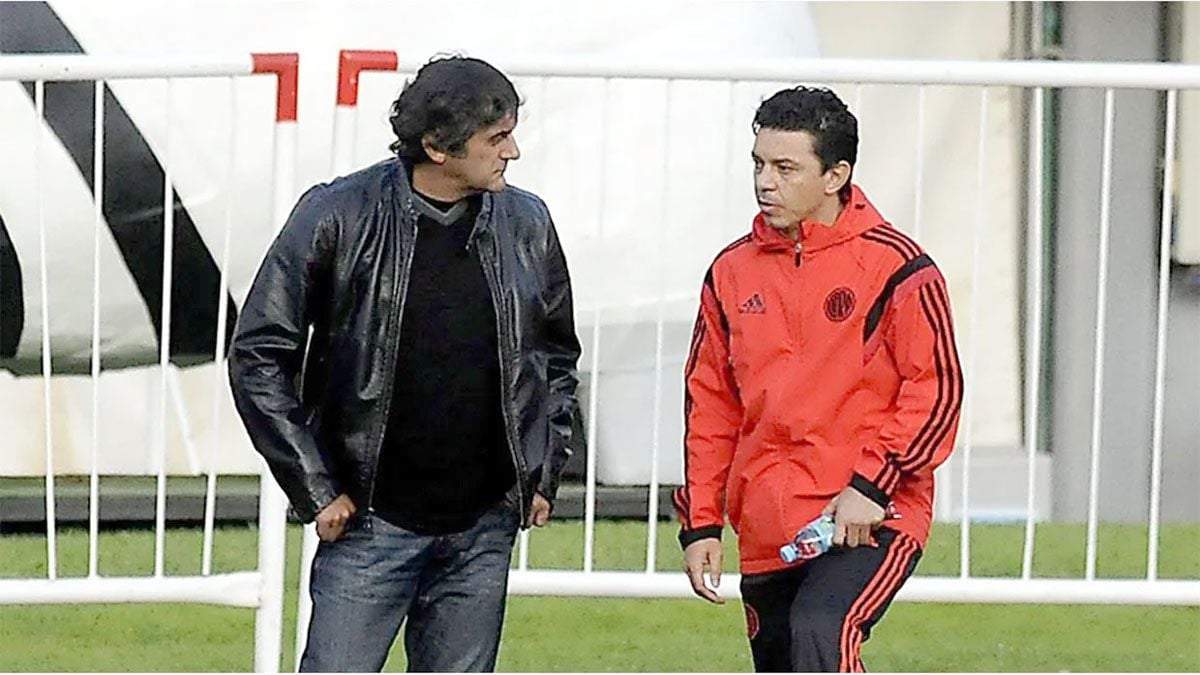 Enzo y Gallardo. Fuente: (Twitter).