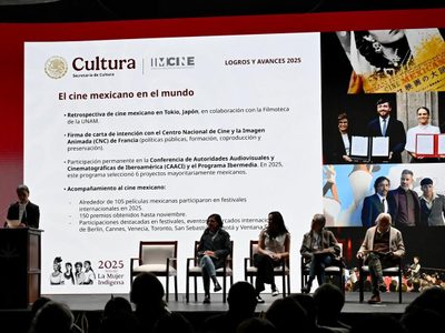Imcine destaca “incremento histórico” en apoyo al cine mexicano