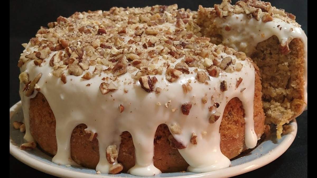 Torta de naranja. Fuente: (Youtube)