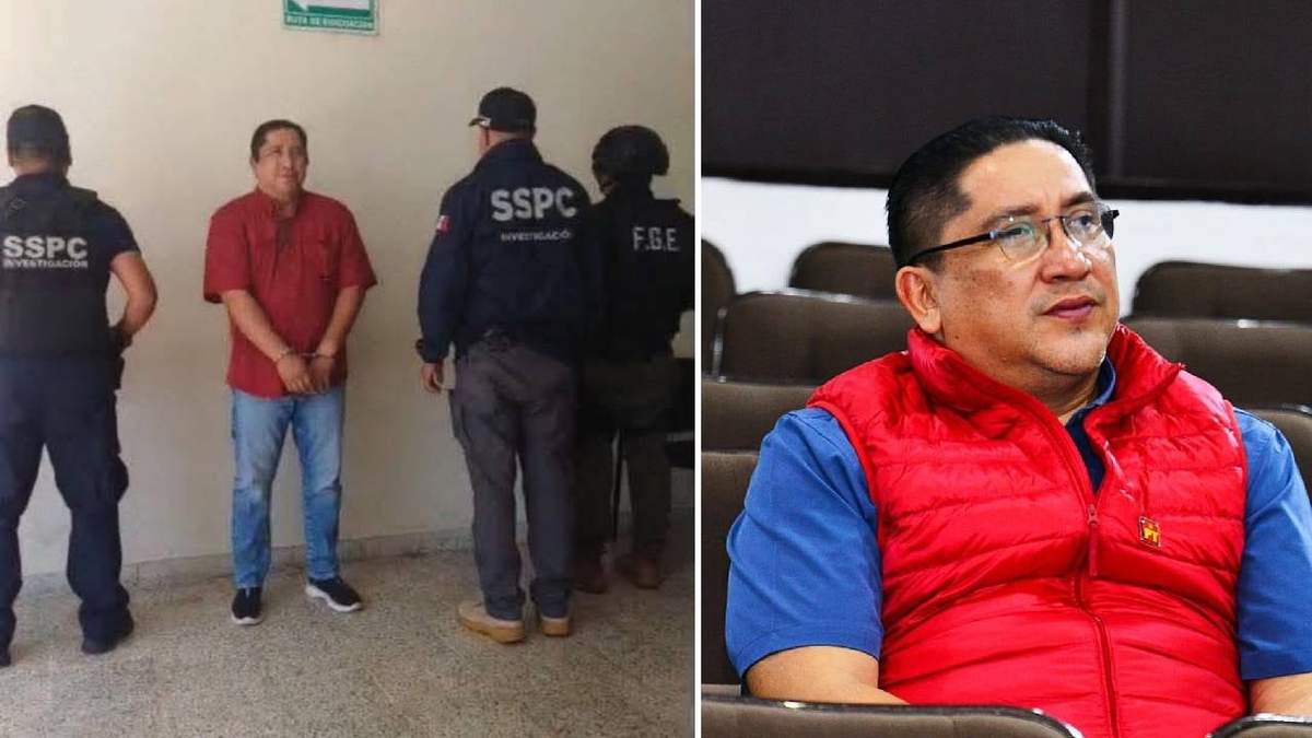 Hiram Llergo, asesor parlamentario del Congreso de Tabasco por el PT, arrestado y vinculado a proceso por asociación delictuosa