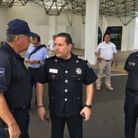 El INM y fuerzas federales despliegan operativo para contener caravana de migrantes hondureños