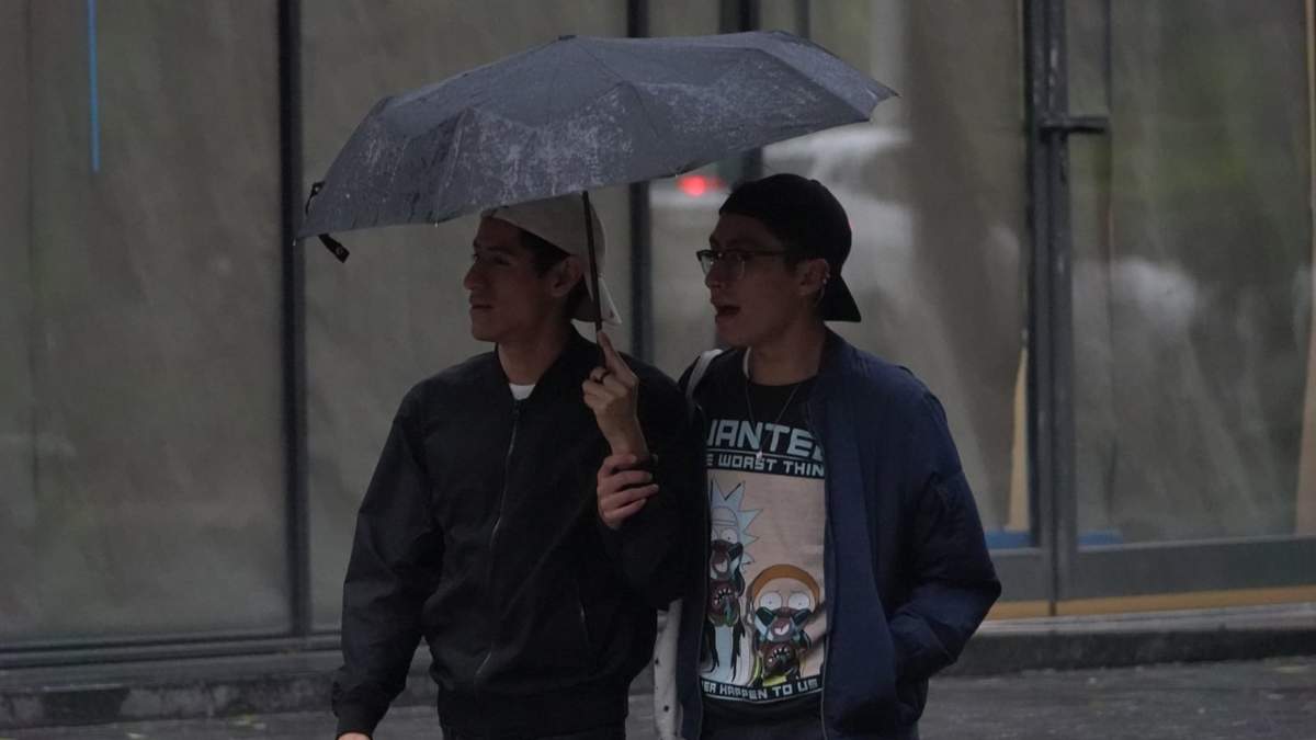Continuarán las lluvias el fin de semana