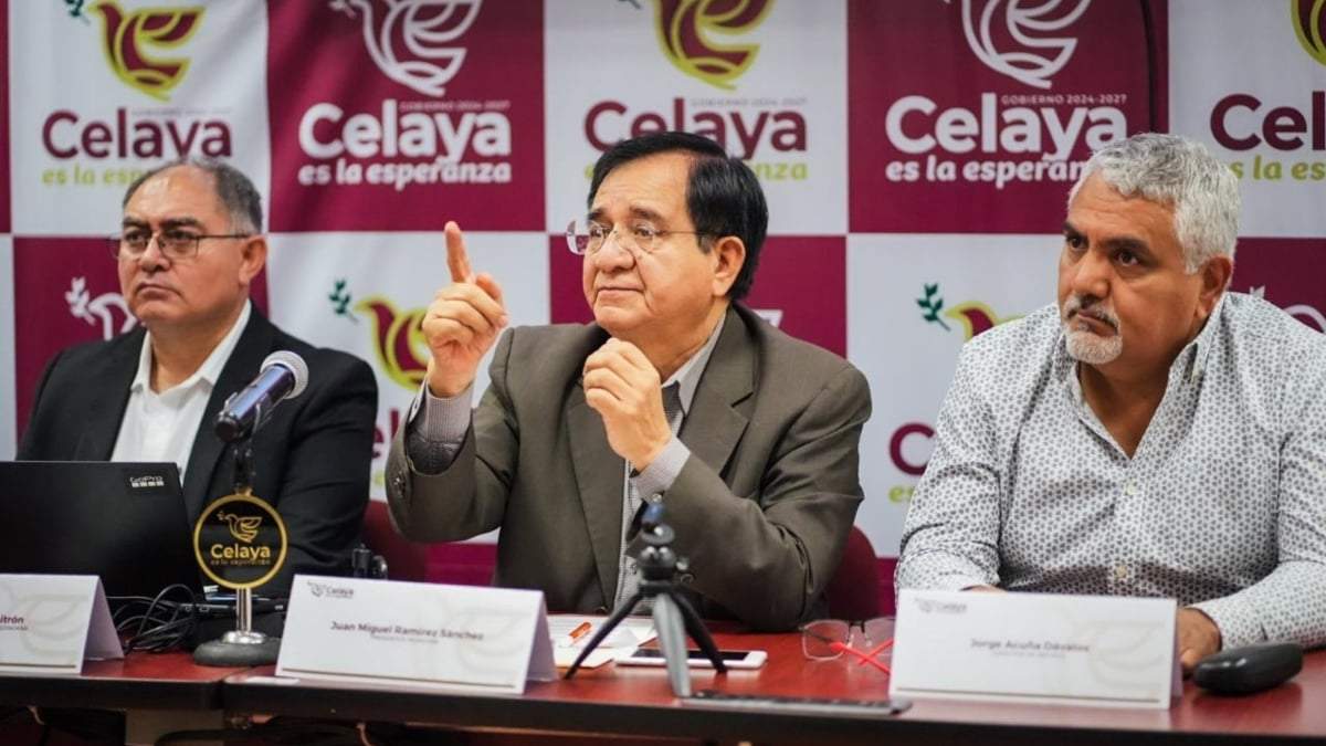 El alcalde de Celaya, Juan Miguel Ramírez