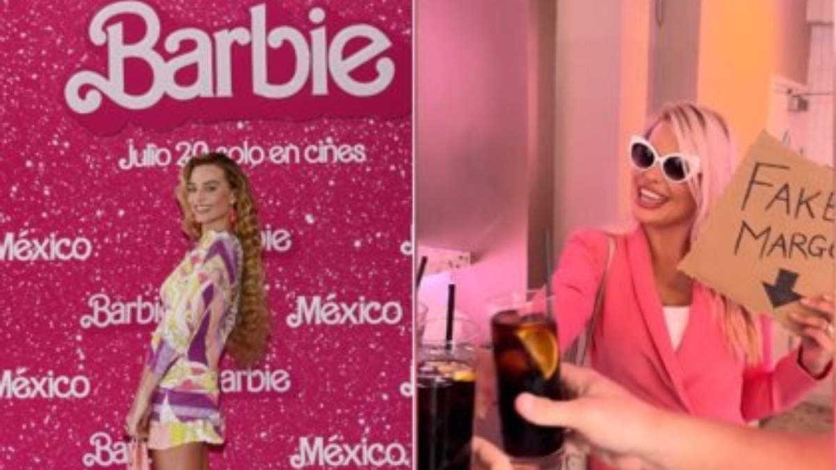 Una doble de Margot Robbie provoca el caos antes del estreno de Barbie en Londres