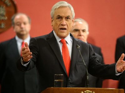 Insólito video: el presidente de Chile le pidió al coronavirus “que se vaya del país”
