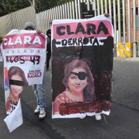 Protestas y gritos contra Clara Brugada en su visita a la Ibero (Video)