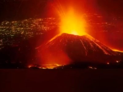 Erupción de volcán genera pánico en Congo