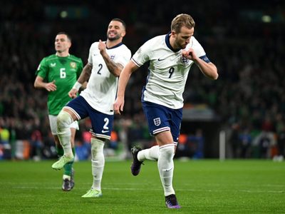 Harry Kane desata una goleada de 5-0 de Inglaterra ante Irlanda y el ascenso a la Liga de Naciones