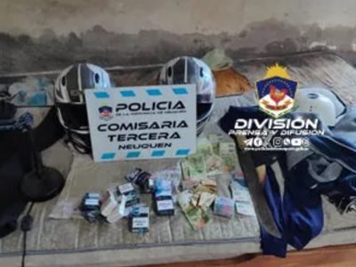 Por el robo en un comercio, encontraron un quiosco de drogas