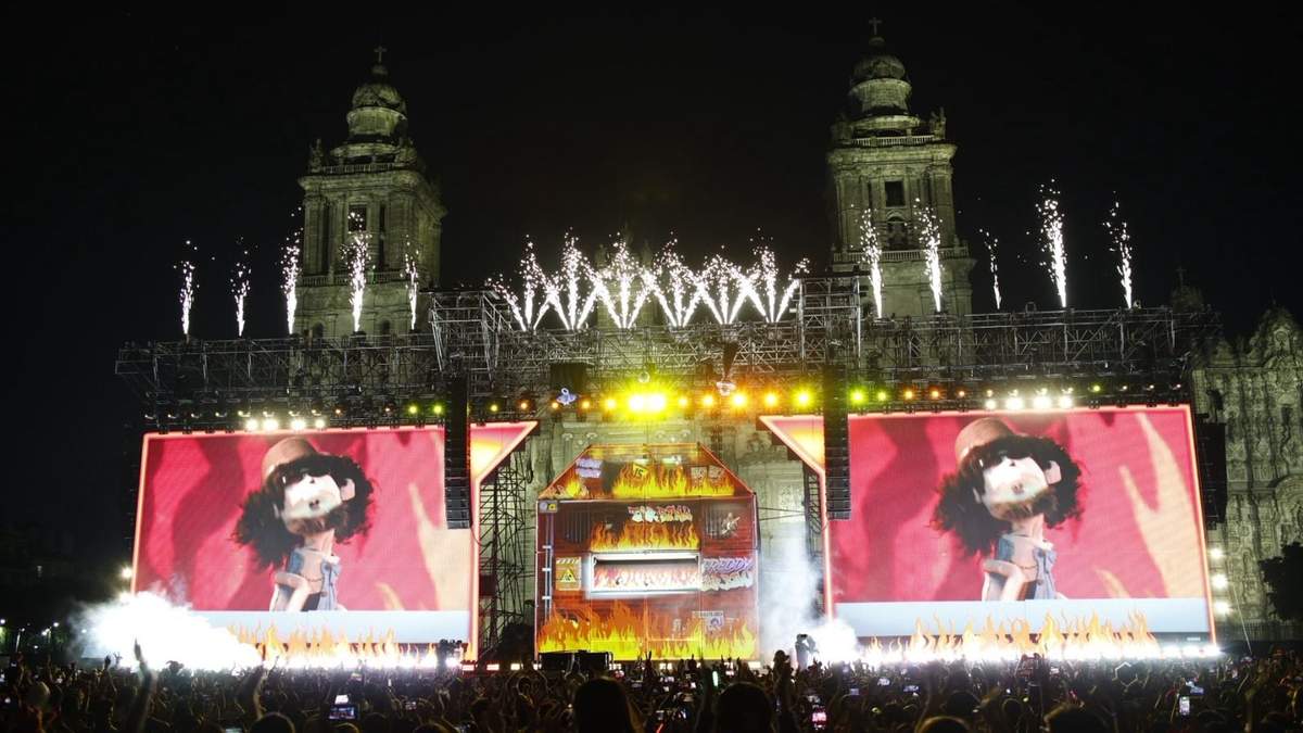 El concierto de 31 minutos en el Zócalo de la CDMX